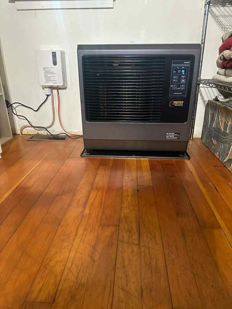 Toyotomi direct vent heater installation