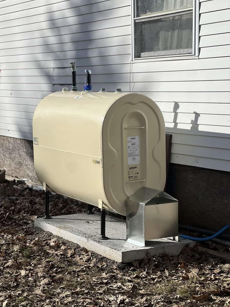 New Oil Tank Installation